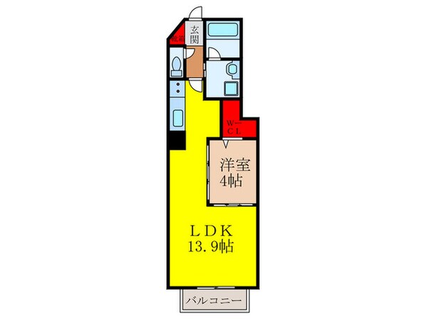 ホープ池田栄本町の物件間取画像